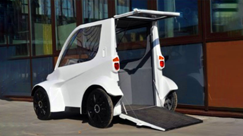 „Buzz” – ekologiczny pojazd dla niepełnosprawnych (www.pk.edu.pl)